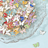 120Pcs 6 Styles Alloy Enamel Pendants ENAM-SC0007-03B-7