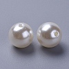 16MM Creamy White Color Imitation Pearl Loose Acrylic Beads Round Beads for DIY Fashion Kids Jewelry X-PACR-16D-12-2