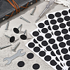 5 Sheets PVC Self-Adhesive Stickers DIY-SP0006-19C-5