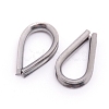 304 Stainless Steel Wire Rope Thimbles LS-STAS-WH0023-18C-1