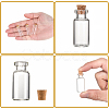 Glass Jar Glass Bottles AJEW-H004-3-4
