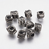 Ion Plating(IP) 304 Stainless Steel European Beads STAS-J022-148AS-2