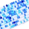 Faceted Glass Beads Strands X-GLAA-F106-B-F07-1