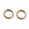Ion Plating(IP) 304 Stainless Steel Open Jump Rings STAS-R060-5x0.7-G-1