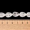 Natural Quartz Crystal Beads Strands G-I377-A30-5