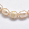 Natural Cultured Freshwater Pearl Beads Strands PEAR-K003-26C-01-3