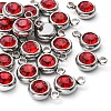 20Pcs 201 Stainless Steel Rhinestone Charms STAS-YW0002-02B-3