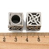 316 Surgical Stainless Steel European Beads STAS-Q326-03AS-03-3