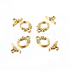 Tibetan Style Toggle Clasps GLF1009Y-NF-2