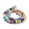 Handmade Porcelain Beads Strands PORC-E019-02M-3