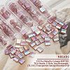 Nbeads 150Pcs Metallic Colours MIYUKI TILA Beads SEED-NB0001-93C-4