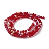 Imitation Jade Glass Beads Strands EGLA-YW0003-19B-06-3