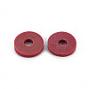 4 Colors Handmade Polymer Clay Beads CLAY-N011-032-21-2