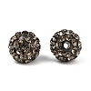 Pave Disco Ball Beads RB-H258-8MM-215-3