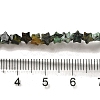 Natural African Turquoise(Jasper) Beads Strands G-G085-B06-01-4
