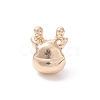 Christmas Theme Alloy Enamel European Beads MPDL-Q213-08G-3