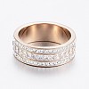 304 Stainless Steel Rings RJEW-P063-30-3