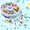 60G 6 Styles Round Glass Seed Beads SEED-YW0002-67-4