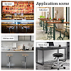 Fiber Stretch Round Bar Stool Covers AJEW-WH0307-33B-7