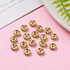 Iron Crystal Rhinestone Spacer Beads RB-A007-6MM-G-6