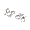 304 Stainless Steel S-Hook Clasps STAS-L300-003A-P-2