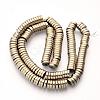 Electroplate Non-magnetic Synthetic Hematite Beads Spacers Strands G-Q486-75G-2