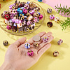 100Pcs Flocking Rondelle Beads FIND-TA0006-80-6
