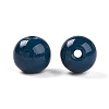 Opaque Solid Color Glass Beads GLAA-N007-8mm-A06-2