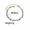 Golden Malachite Natural Pearl Bracelet Dopamine Fashion Simple Girlfriend Bracelet MG9989-7-1