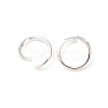 Brass Open Jump Rings KK-G604-08S-27-2