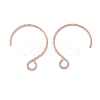 Ion Plating(IP) 316 Surgical Stainless Steel Earring Hooks STAS-D183-03RG-02-2