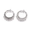 Tibetan Style Alloy Chandelier Components Links PALLOY-F240-12AS-2