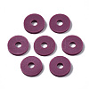 Handmade Polymer Clay Beads CLAY-R067-8.0mm-B05-2