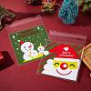 400 Pcs 4 Styles Self-Adhesive Christmas Candy Bags JX061A-6