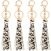 Imitation Leather Tassel Keychains KEYC-WH20005-004-1