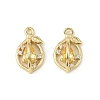 Brass Micro Pave Cubic Zirconia Pendants LS-KK-C107-05G-1