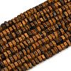 Natural Tiger Eye Beads Strands G-G317-A27-3X6MM-2