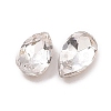 Glass Rhinestone Cabochons GGLA-P002-08C-01-4