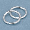 Rack Plating Brass Open Jump Rings KK-O139-18R-S-2