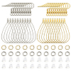 DIY Wire Wrap Earring Making Kit STAS-CJ0002-39-1