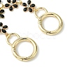 Zinc Alloy Spring Gate Rings Bag Extension Chains AJEW-BA00142-04-5