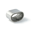 Non-Tarnish 201 Stainless Steel Slide Charms/Slider Beads STAS-C016-01P-1-3