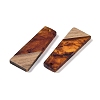 Resin & Wood Pendants WOOD-F015-04B-2