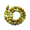 Natural Green Opal Beads Strands G-K245-A17-A05-2