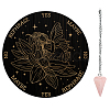 AHADEMAKER 1Pc Wood Pendulum Board DIY-GA0005-14B-1