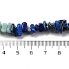 Natural Amazonite & Green Aventurine & Lapis Lazuli Beads Strands G-L610-A11-01-4