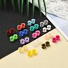 32Pcs 16 Colors Silicone Thin Ear Gauges Flesh Tunnels Plugs FIND-YW0001-16B-5