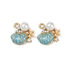Brass Alloy Pendants KK-R226-10G-02-1