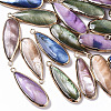 Natural Freshwater Shell Pendants X-SHEL-R047-03-1