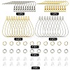 DIY Wire Wrap Earring Making Kit STAS-CJ0002-39-3